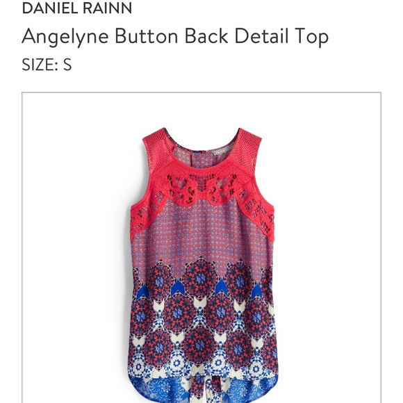 Pale Sky Tops - Stitch Fix - Pale Sky Angelyne Button Back Top